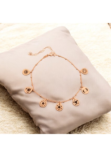 925 Ayar Gümüş 7 Çakra Halhal fırsatları