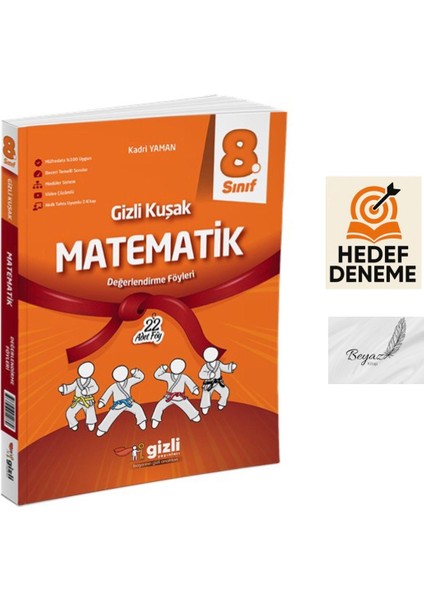 Gizli 8.sınıf Gizli Kuşak Matematik Değerlendirme Föyleri Hedef Deneme