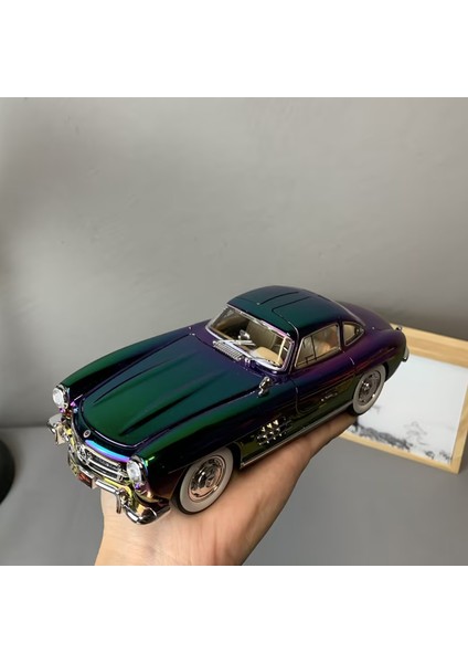 1/24 Benz 300SL Elektroliz Sürüm Alaşım Araba Diecast Metal Modeli Toplamak Hobi Modeli Süsler Hediye Boys Için (Yurt Dışından) fiyatları