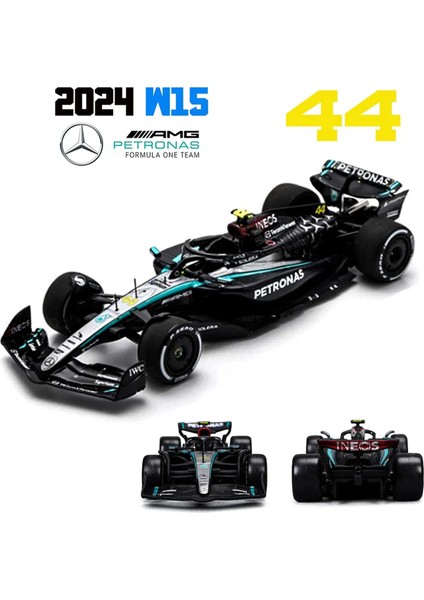 Bburago 1:43 2024 F1 Mclaren MCL38 Monaco Grand Prix F1 Alaşım Minyatür Döküm Model # 4 # 81'in Lando Norris'i F1 Araba Oyuncakları Hediye (Yurt Dışından)