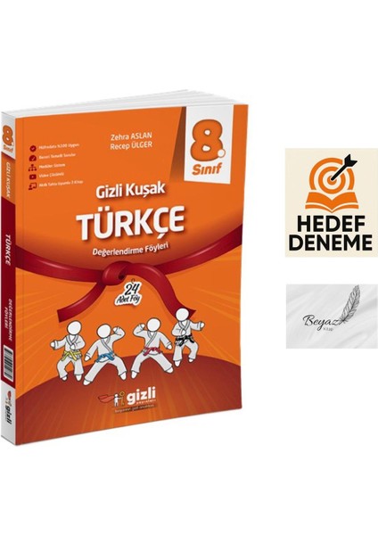 Gizli 8.sınıf Gizli Kuşak Türkçe Değerlendirme Föyleri Hedef Deneme