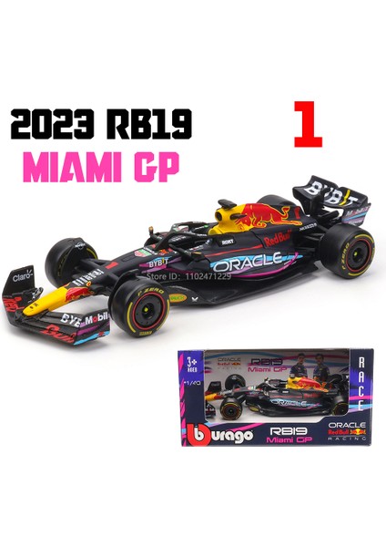 Bburago 1:43 F1 Red Bull Ferrari Mercedes Benz Aston Martin Mclaren Alfa Romeo Alaşım Lüks Araba Döküm Araba Modeli Oyuncak Serisi (Yurt Dışından)