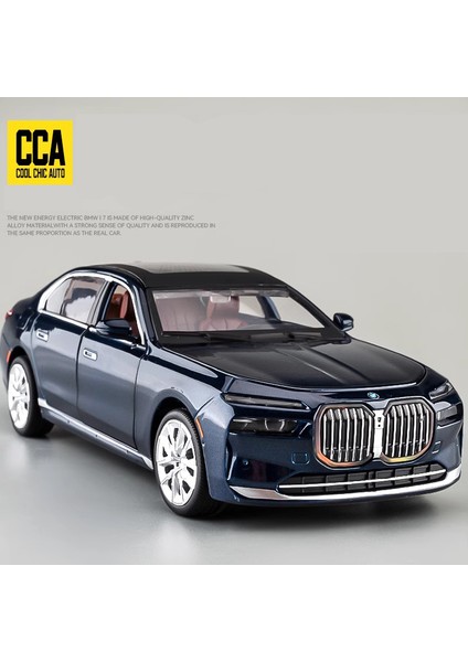 Cca 1:24 Bmw I7 G70 M70L Saf Elektrikli Yeni Enerji Limuzin Alaşım Metal Pres Döküm Model Araç Ses ve Işık Erkek Arkadaşı Için Hediye (Yurt Dışından) fiyatları
