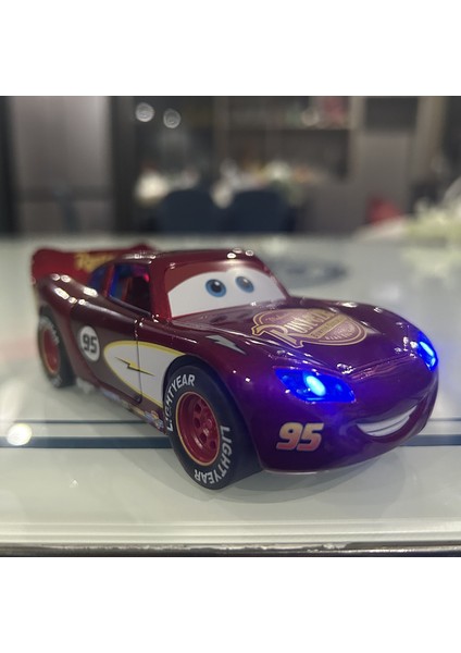 Disney Oyuncak Hikayesi 3 Model Araba Yıldırım Mcqueen Metal Döküm Işıkları ile Atalet Geri Çekme Tekerlek Dilinizi Dışarı Çıkarın Oyuncak Arabalar (Yurt Dışından) fiyatları