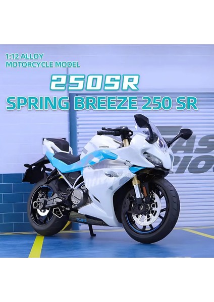 1/12 Cfmoto Bahar Esinti 250SR Oyuncak Motosiklet Modeli Alaşım Diecast Ses Işık Modeli Oyuncak Motosikletler ile Boys Için Koleksiyon (Yurt Dışından) fiyatları