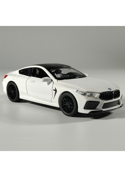 1/32 Bmw M8 Alaşım Döküm Spor Araba Modeli Ses Işığı Araç Oyuncak Çocuk Eğitici Oyuncaklar Koleksiyonu Arkadaşlar Için Mevcut (Yurt Dışından) modelleri