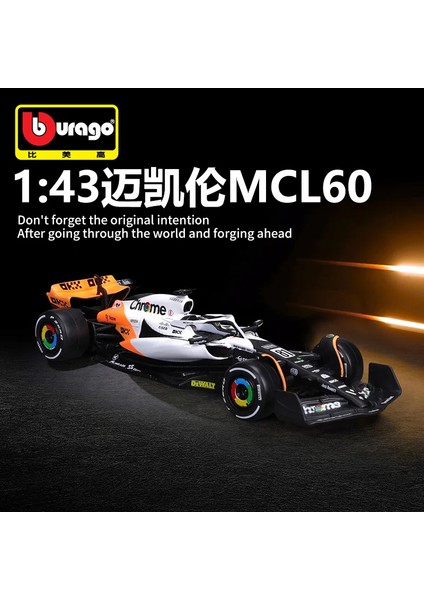 Bburago 1:43F1 Araba Yarışı Modeli Monaco MCL60 Mclaren Simülasyon Alaşım Araba Modeli Denklemi Tatil Hediyeler Masaüstü Dekorasyon Hediye (Yurt Dışından) fiyatları
