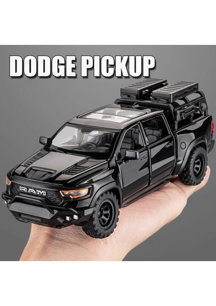 Döküm 1:32 Dodge Ram 1000 Trx Mamut Pikap Alaşım Model Araba Oyuncak Metal Döküm Ses ve Işık Oyuncak Arabalar Çocuklar Için Araç (Yurt Dışından) fiyatları