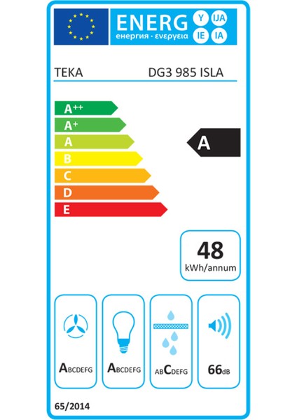 Paslanmaz Çelik Cam Dg3 985 90 cm Ada Tipi Ankastre Davlumbaz (TEKA.40485150) modelleri