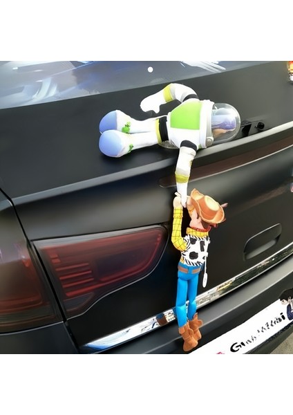 45 cm Oyuncak Hikayesi Şerif Woody Buzz Lightyear Araba Bebek Oyuncakları Dışında Asmak Oyuncaklar Sevimli Oto Aksesuarları Araba Dekorasyon Bebek (Yurt Dışından) fiyatları