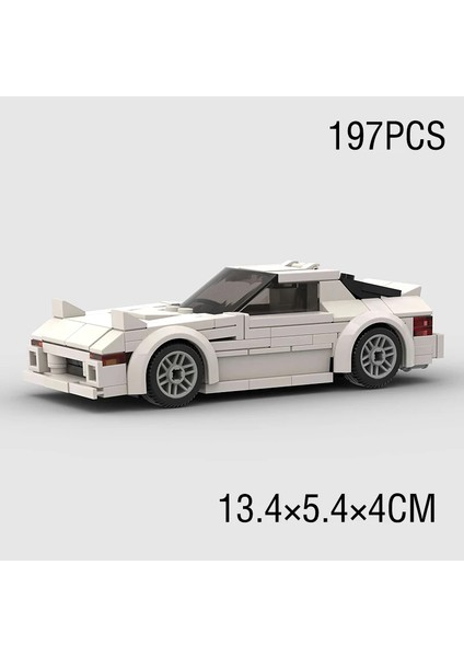 Moc Hız Şampiyonlar Süper Yarış Arabası F1 Büyük Araç Yarış Modeli Yapı Taşları Tuğla Spor Kamyonet Şehir Tekniği Oyuncak (Yurt Dışından)