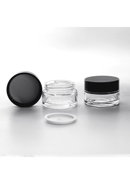 Krem Kutusu 20 ml (20 Adet) Boş Şeffaf Cam Kavanozu fırsatları