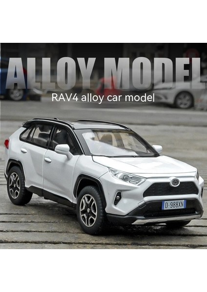 1:32 Döküm Rav4 Araba Modeli - Işıklar Ses Direksiyon! Mükemmel Çocuk Doğum Günü Hediyesi. Çocuklar Için Ideal Off-Road Tundra Kamyon Oyuncakları (Yurt Dışından) fiyatları