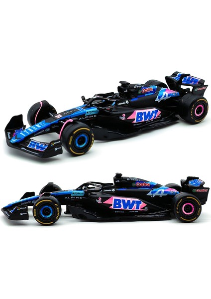 Bburago 1:43 2024 F1 Mclaren MCL38 Monaco Grand Prix F1 Alaşım Minyatür Döküm Model # 4 # 81'in Lando Norris'i F1 Araba Oyuncakları Hediye (Yurt Dışından)
