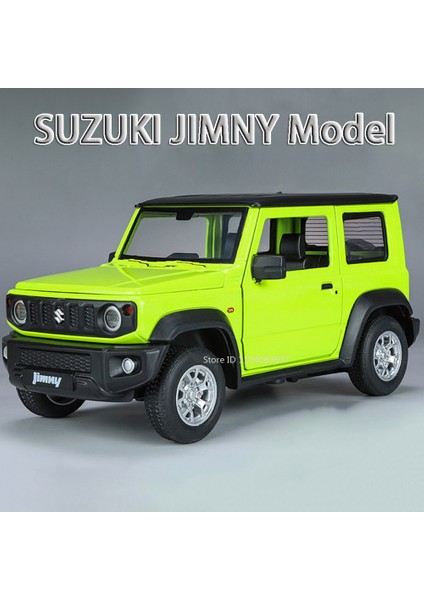 1:24 Suzuki Jimny Araba Modeli Oyuncaklar Alaşım Döküm Suv 4 Kapı Açık Geri Çekin Ses Işığı Şok Emme Süs Araçlar Hediyeler (Yurt Dışından) fiyatları