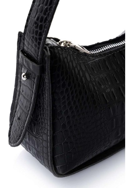 Desenli Baget Kadın El ve Omuz Çantası modelleri