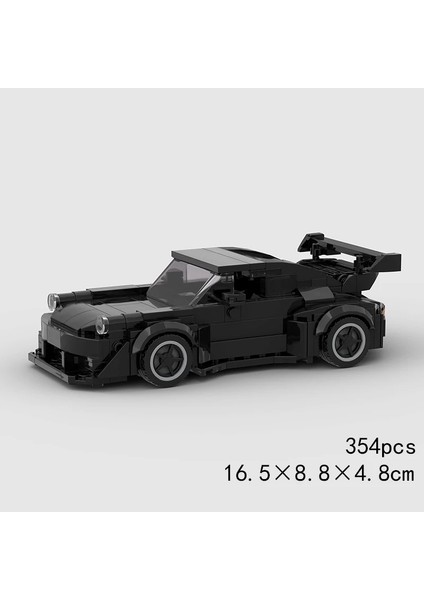 Moc Hız Şampiyonlar Süper Yarış Arabası F1 Büyük Araç Yarış Modeli Yapı Taşları Tuğla Spor Kamyonet Şehir Tekniği Oyuncak (Yurt Dışından)