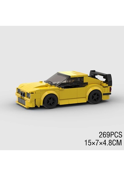 Moc Hız Şampiyonlar Süper Yarış Arabası F1 Büyük Araç Yarış Modeli Yapı Taşları Tuğla Spor Kamyonet Şehir Tekniği Oyuncak (Yurt Dışından)