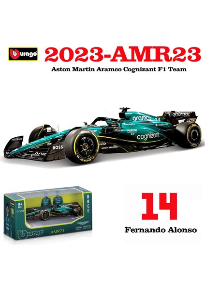 Bburago 1:43 F1 Red Bull Racing Tag Heuer RB20 2024 # 1. Verstappen # 11 Perez Alaşım Araba Döküm Model Oyuncak Koleksiyon SF24 (Yurt Dışından)