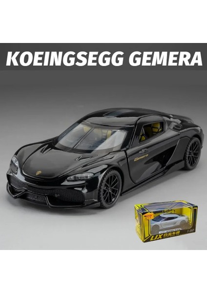 Yeni 1:32 Gemini Alaşım Spor Araba Modeli Döküm Metal Yarış Araçları Modeli Simülasyon Ses ve Işık Çocuk Oyuncak Doğum Günü Hediyesi (Yurt Dışından)