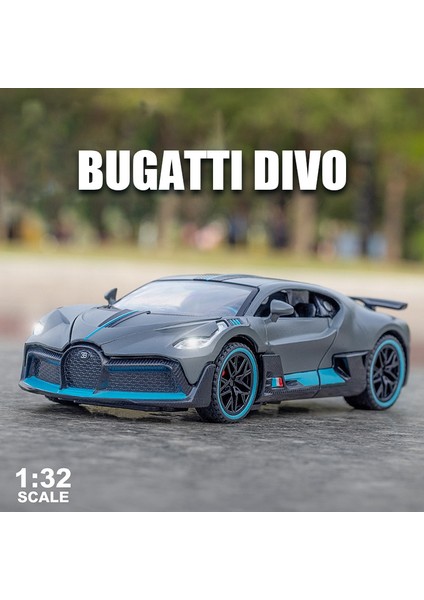 1:32 Bugatti Divo Alaşım Modeli Spor Araba Oyuncak Diecast Ses Işık Geri Çekin Araba Modeli Araba Merkezi Kontrol Süsler Çocuk Hediye (Yurt Dışından) fiyatları