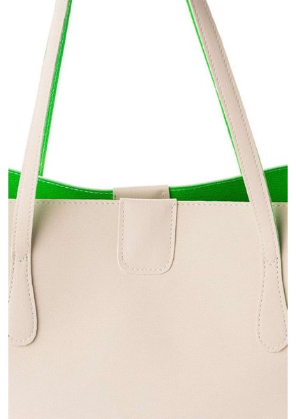 Kadın Büyük Suni Deri Tote Omuz Çantası fırsatları