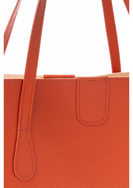 Kadın Büyük Suni Deri Tote Omuz Çantası