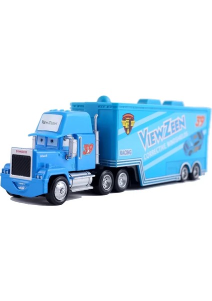 2025 Cars 2 Disney Pixar Car 3 Lightning Mcqueen Mack Uncle Jackson Storm Truck Diecast Dinoco Metal Toys Gift For Children Kids (Yurt Dışından)