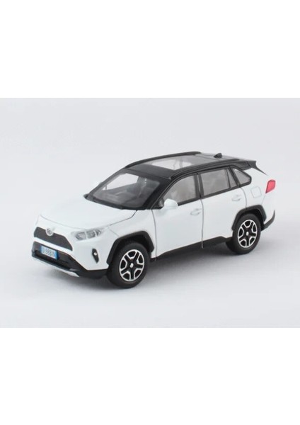 1:32 Döküm Rav4 Araba Modeli - Işıklar Ses Direksiyon! Mükemmel Çocuk Doğum Günü Hediyesi. Çocuklar Için Ideal Off-Road Tundra Kamyon Oyuncakları (Yurt Dışından)