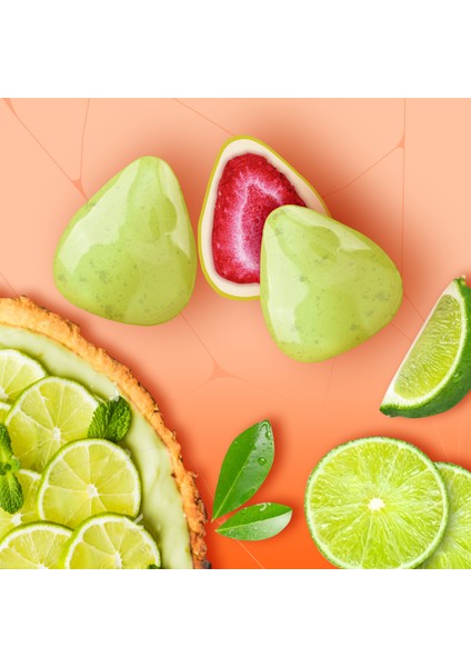 Beyaz Çikolatalı Misket Limonlu Çilek Draje 50g x 4 Adet fırsatları