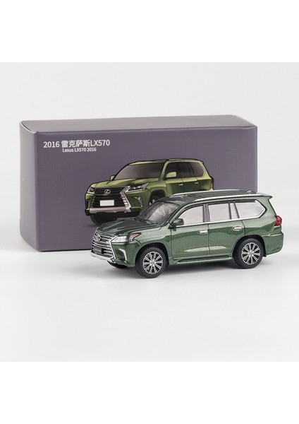 Jkm 1/64 Model Araba LX570 Alaşım Döküm Klasik Süper Lüks Off-Road Araç Oyuncak Arabalar Yetişkinler Için Koleksiyon Hediyeler (Yurt Dışından) modelleri