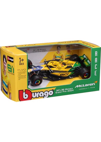 Bburago 1:43 2024 F1 Alaşım Araba Modeli Formula Yarış Döküm Oyuncak SF24 RB20 W15 MCL38 Red Bull Mercedes Yeni Sezon (Yurt Dışından)