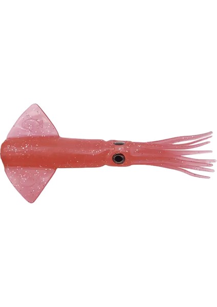 Calamar Yedek Gövde 22.5cm 100gr #09 Red Shiny Silikon Kalamar