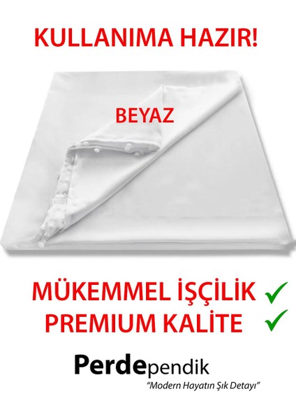 Beyaz Saten Güneşlik