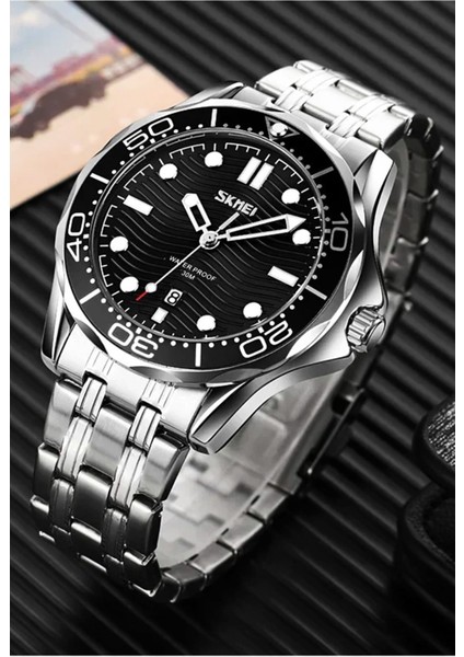 Skmei 9276 Fashion Doku Analog Erkek Kol Saati