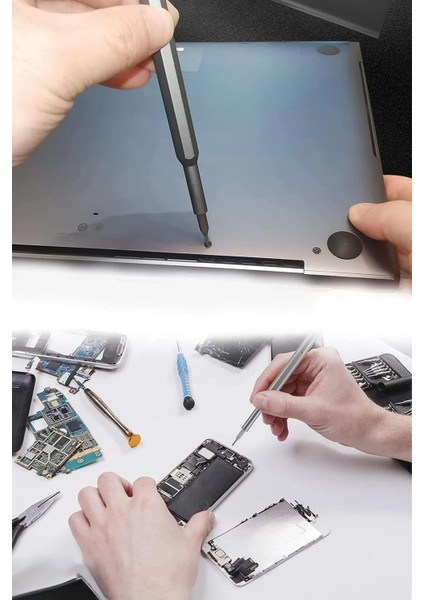 Mini Tornavida Seti Özel Kutulu 25 Parça Profesyonel Masa Telefon Gözlük Saat Tamir Seti Yıdız Torx indirimleri