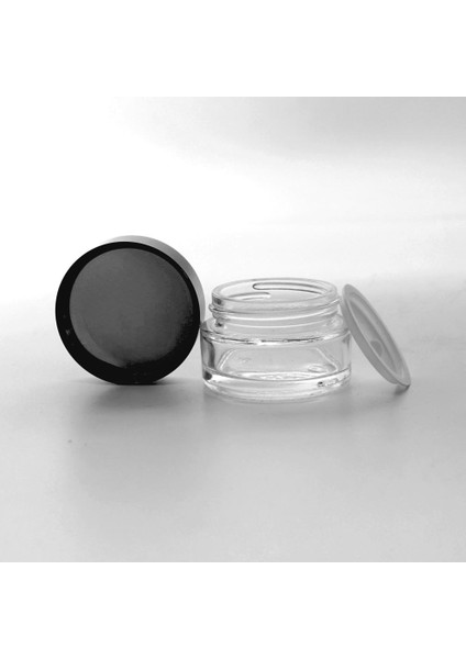 Krem Kavanozu 20 ml (5 Adet) Şeffaf Kutu fiyatları