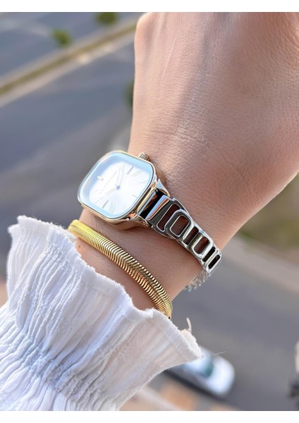 U.s.polo Assn Çelik Kordon 3 Atm Suya Dayanıklı Kadın Kol Saati+Bileklik Hediyeli USPA.2111.M04 fiyatları