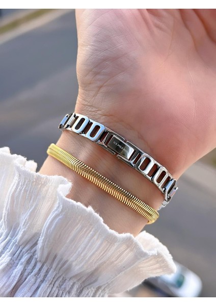 U.s.polo Assn Çelik Kordon 3 Atm Suya Dayanıklı Kadın Kol Saati+Bileklik Hediyeli USPA.2111.M04 fırsatları