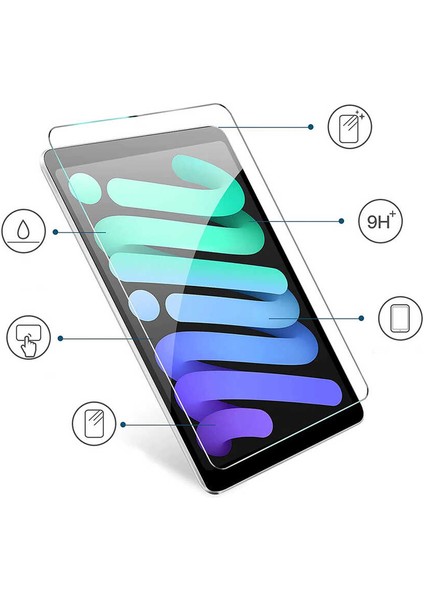 iPad 10.9 2022 (5.nesil) Uyumlu Znth 5in1 Tablet Temperli Cam Ekran Koruyucu-Renksiz indirimleri