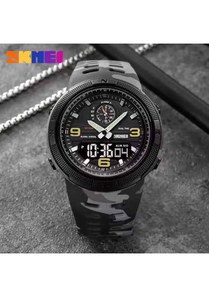 Skmei 1655 Spor Tasarım Günlük Askeri Tasarım Erkek Kol Saati fiyatları