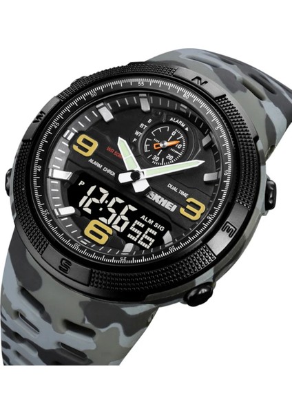 Skmei 1655 Spor Tasarım Günlük Askeri Tasarım Erkek Kol Saati modelleri