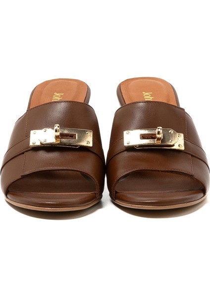 Kadın Terlik MAR-25Y-166-2025 John May Ceviz indirimleri