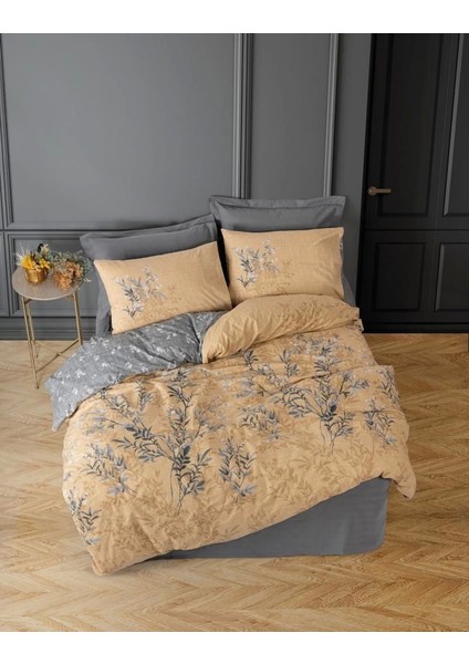 Cotton Box Çift Kişilik Nevresim Takımı Vera Gri