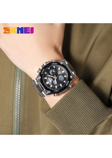 Skmei 2210 Klasik Çok Full Fonksiyon Erkek Kol Saati