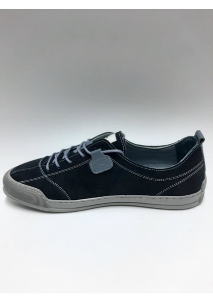 Hakiki Deri Bağcıklı Esnek Nubuk Yazlık Erkek Ayakkabı C-912008RW