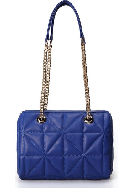 Kapitone Desenli Kadın El ve Omuz Çantası