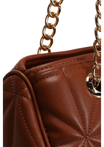 Kapitone Desenli Kadın El ve Omuz Çantası