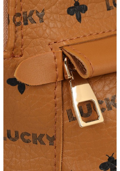 Desenli Kadın Orta Boy Sırt Çantası