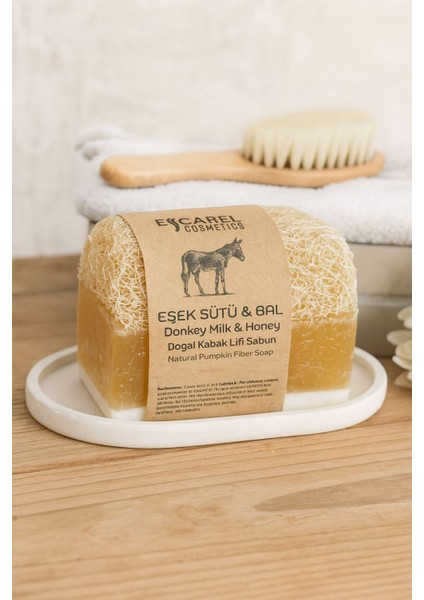 Doğal Kabak Lifli Eşek Sütü & Bal Sabunu 120 gr fiyatları